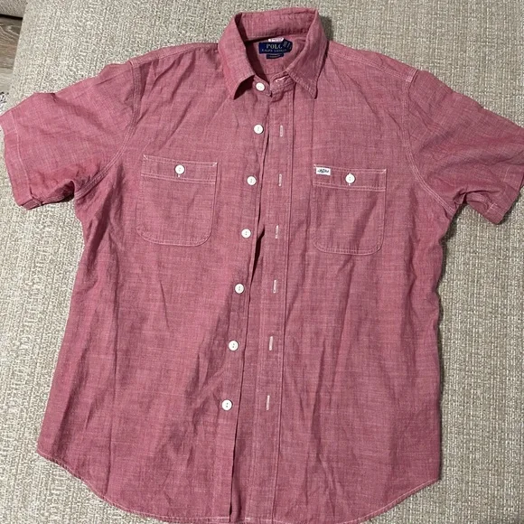 Polo Ralph Lauren Mens Button up sz L - Picture 2 of 9